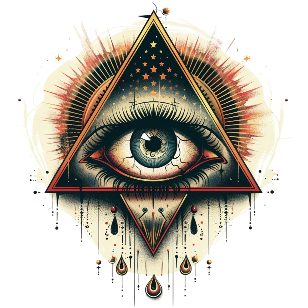 Illuminati Eye Tattoo Design