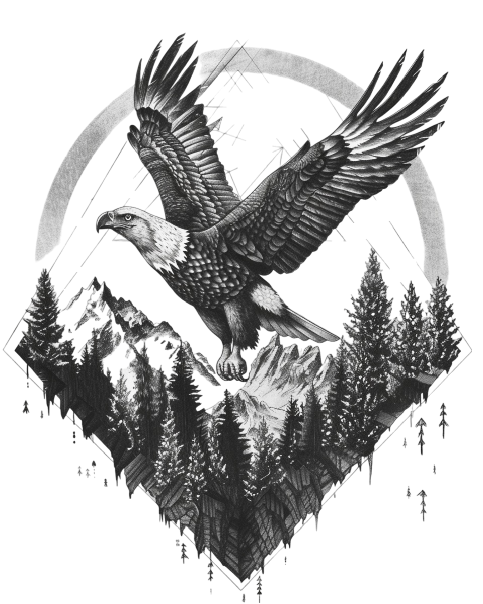 Eagle tattoo collection