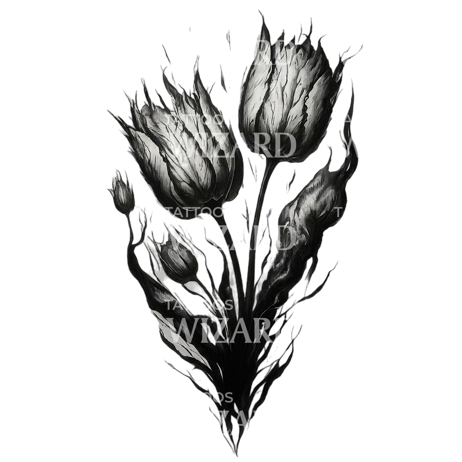 Enduring Bloom Tattoo Design