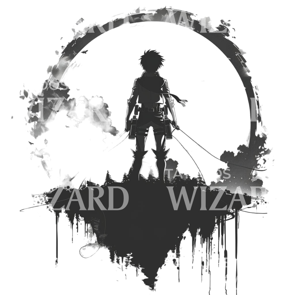 Attack on Titan Inspired Tattoo Design