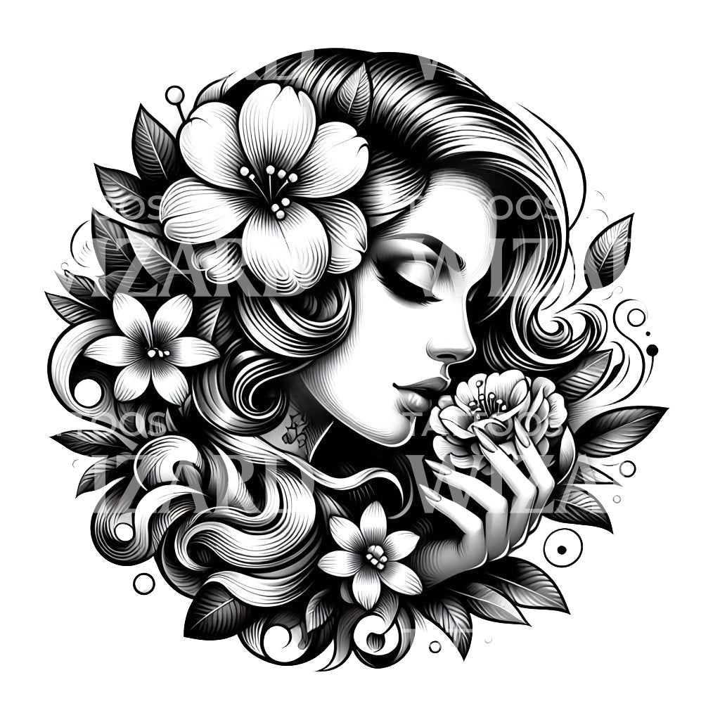 Banquet Of Black Love Tattoo Design