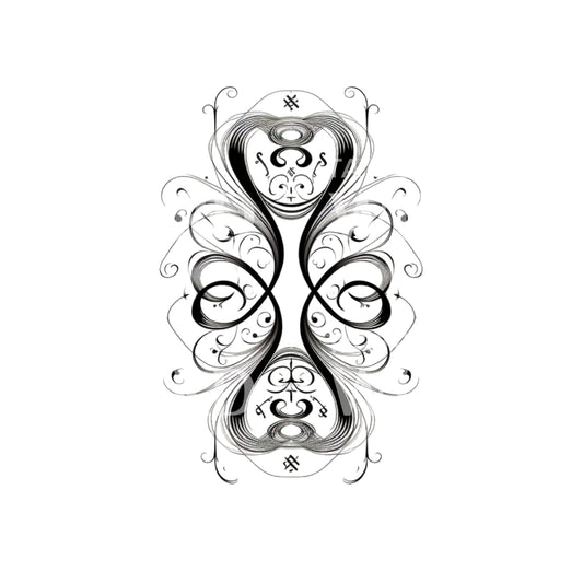Symetry Minimalist Tattoo Design