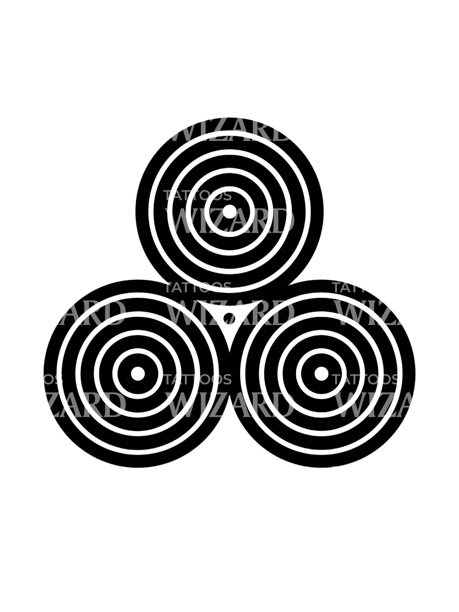 Relational Ecologies Abstract Tattoo Design