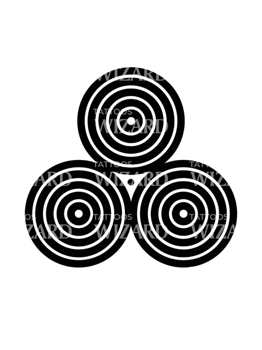 Relational Ecologies Abstract Tattoo Design