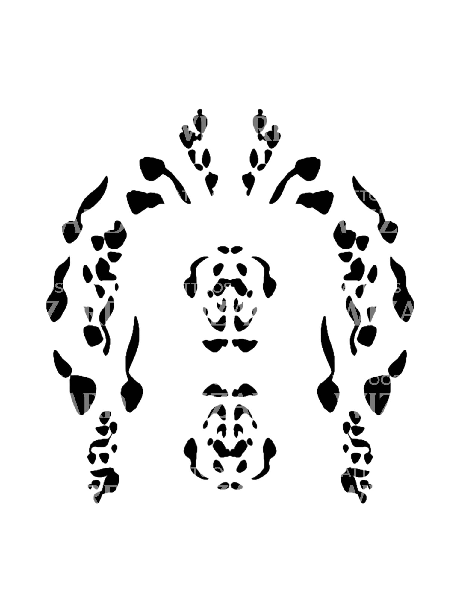 Myth Making Abstract Tattoo Design