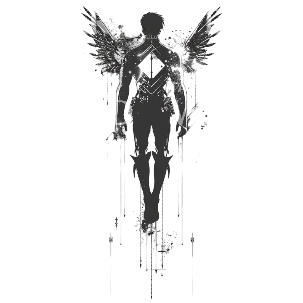 Attack on Titan Survey Corps Tattoo Design
