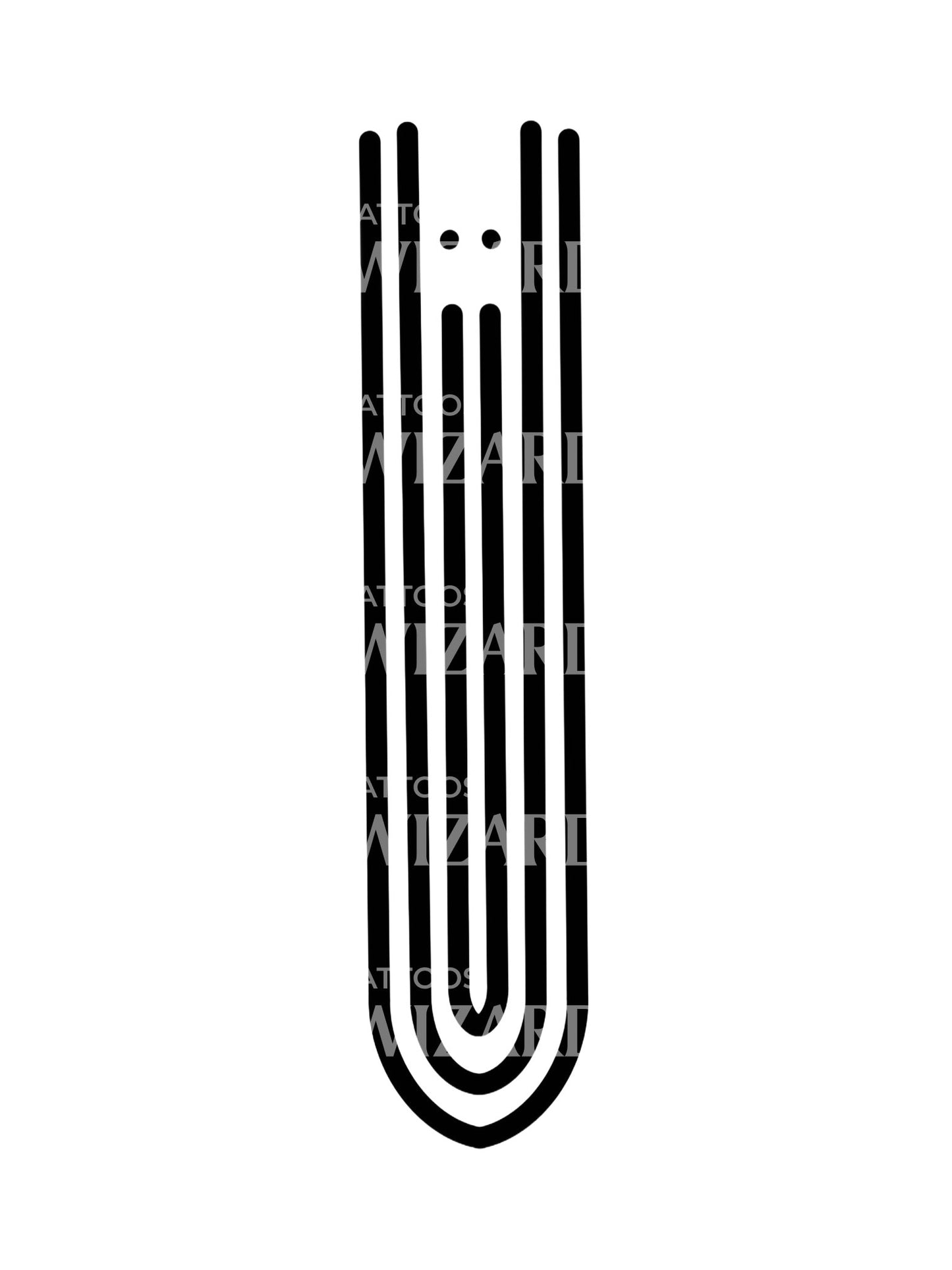 Structures and Systems Abstract Tattoo Design