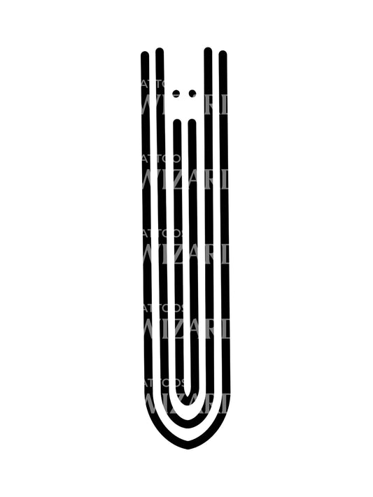 Structures and Systems Abstract Tattoo Design