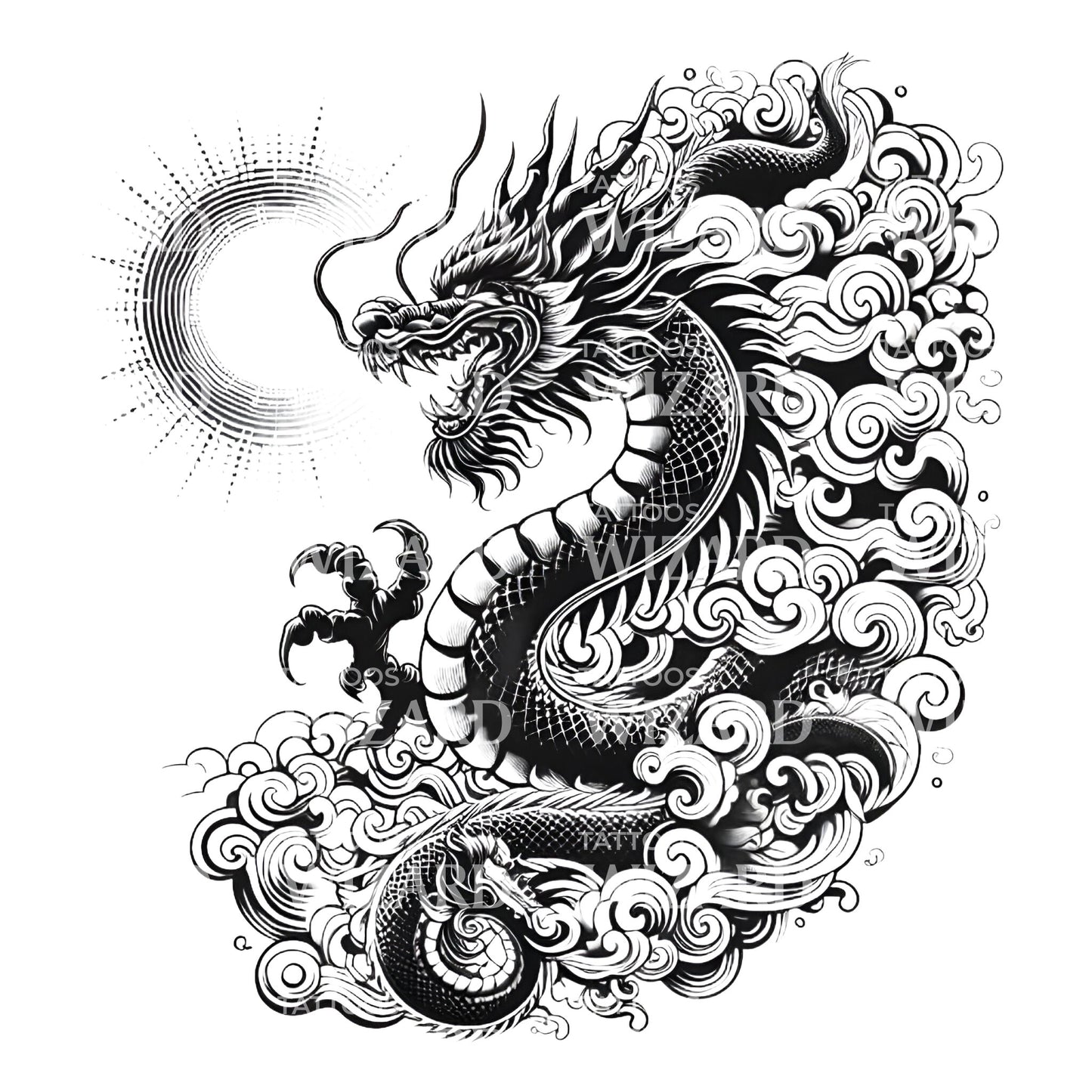 Lion Of Pride Tattoo Design