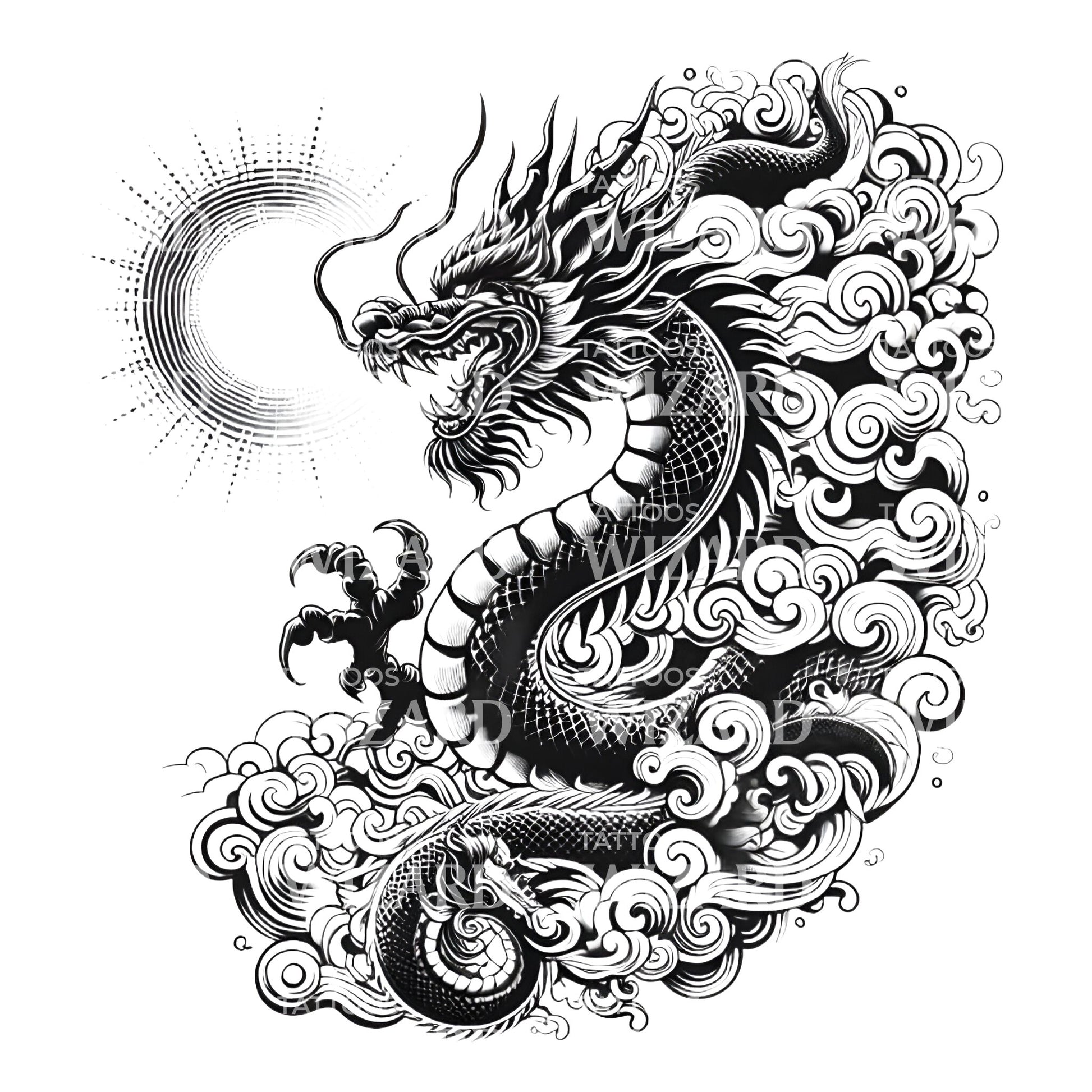 Lion Of Pride Tattoo Design