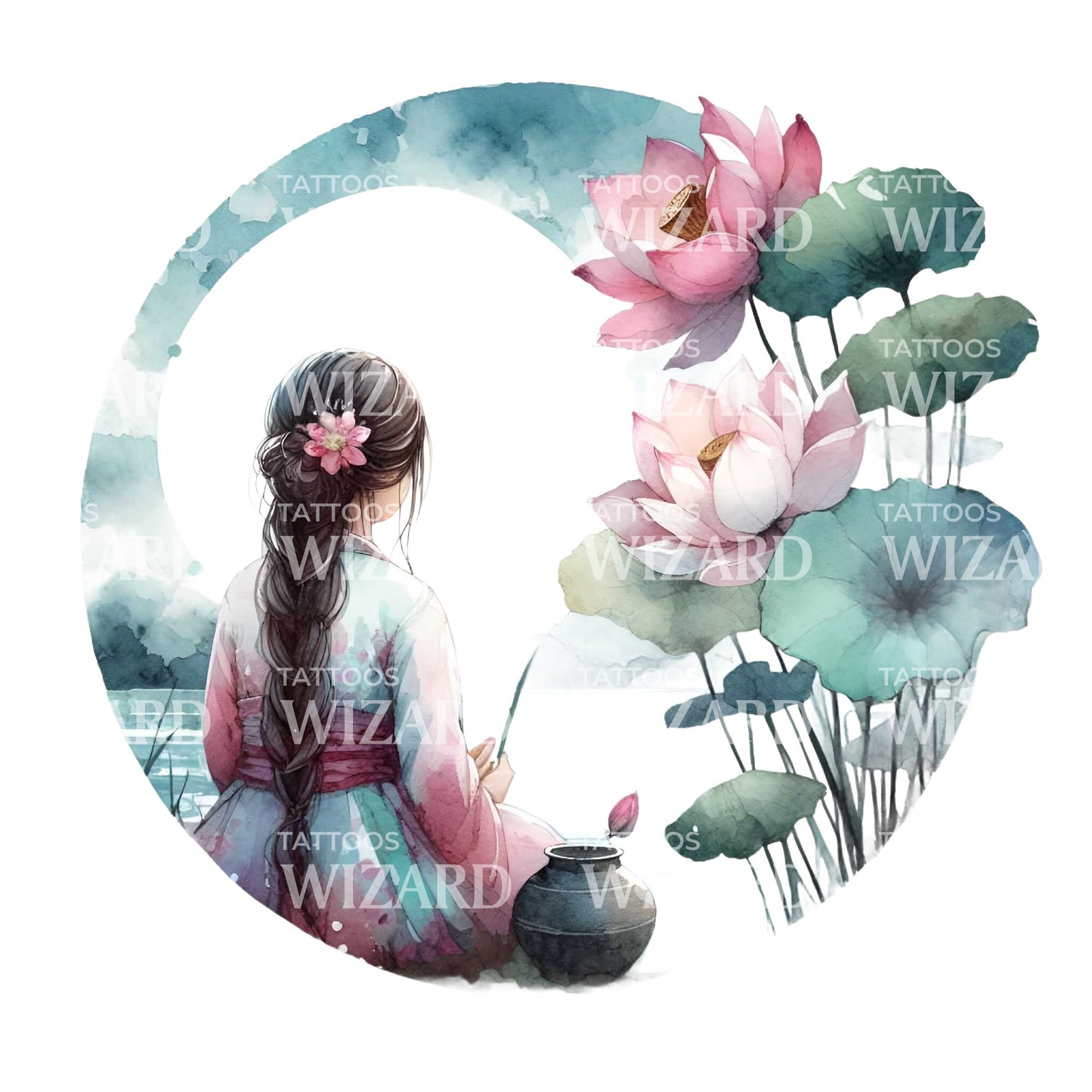 The Little Princess Tattoo Design