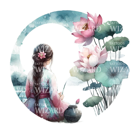 The Little Princess Tattoo Design