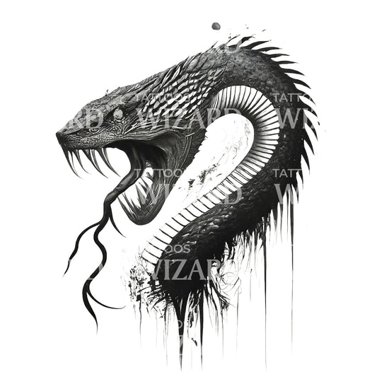 Silent Hunter Tattoo Design