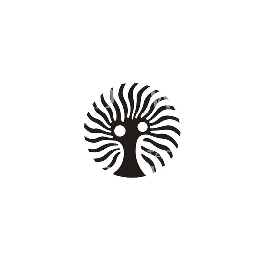 Mystical Being Abstract Tattoo Design
