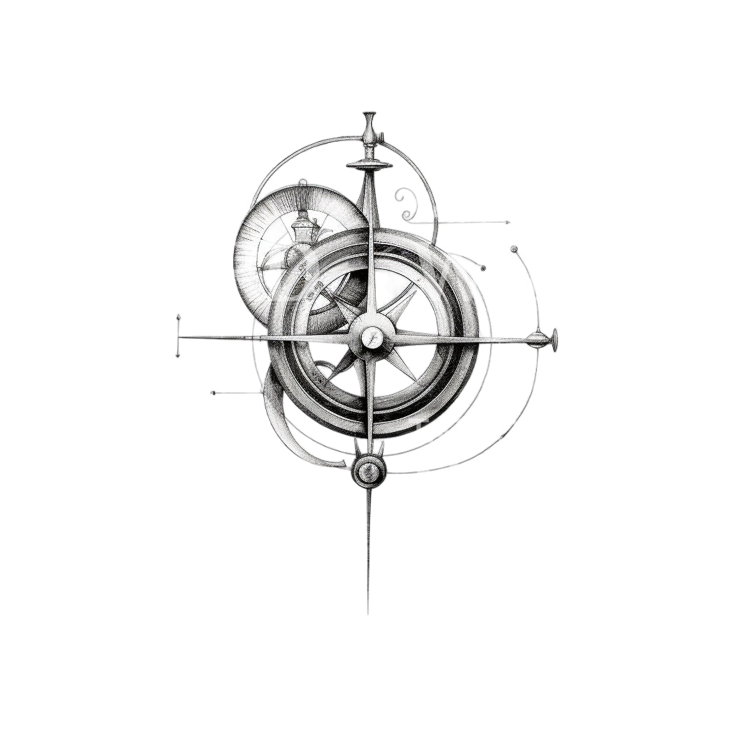 gear tattoo design Sketch Clock Gear Tattoo Design
