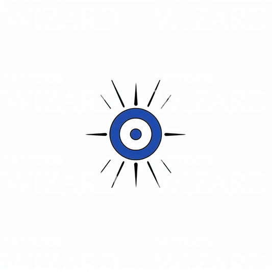 Minimalist Evil Eye Tattoo Design