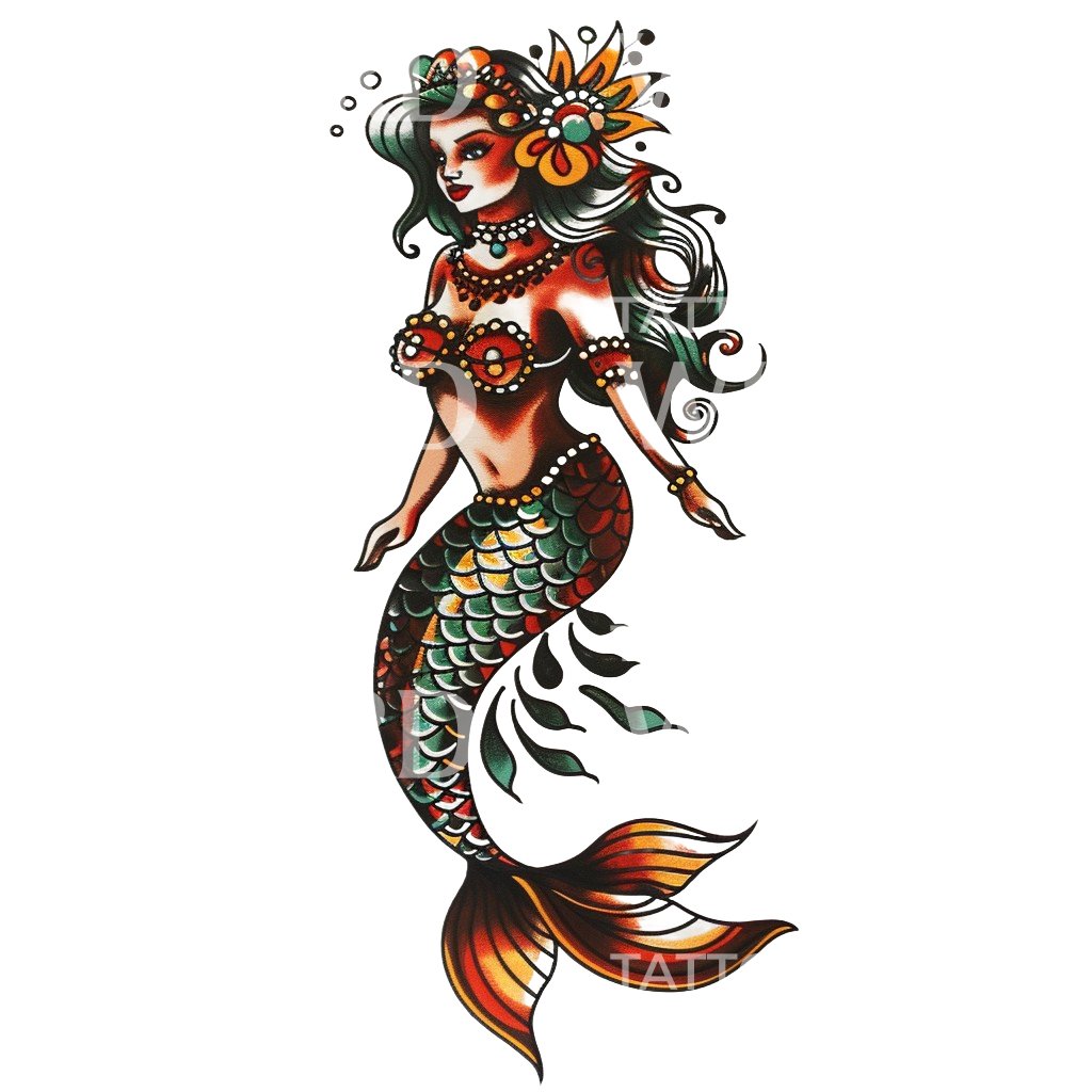 Old School Symbolic Tattoo Design