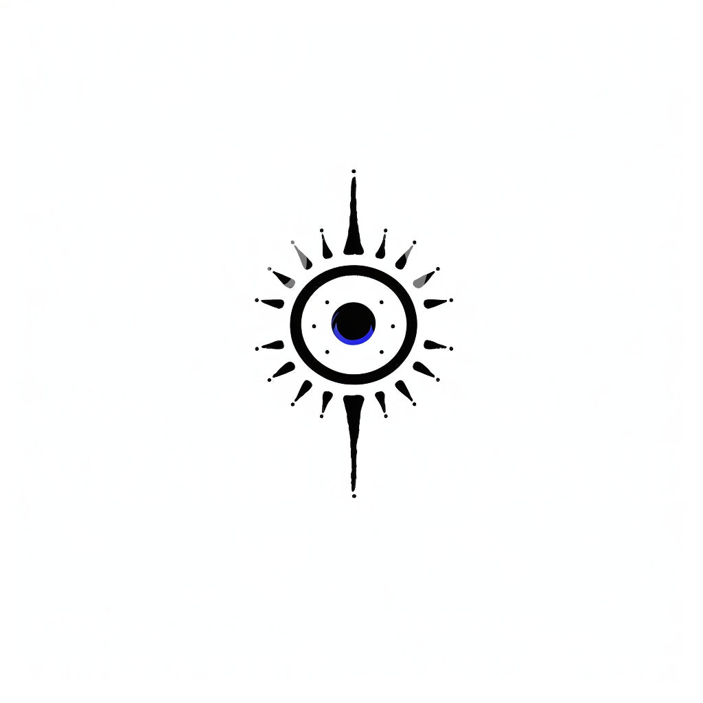 Evil Eye Inspired Tattoo Design