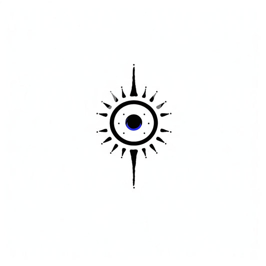 Evil Eye Inspired Tattoo Design