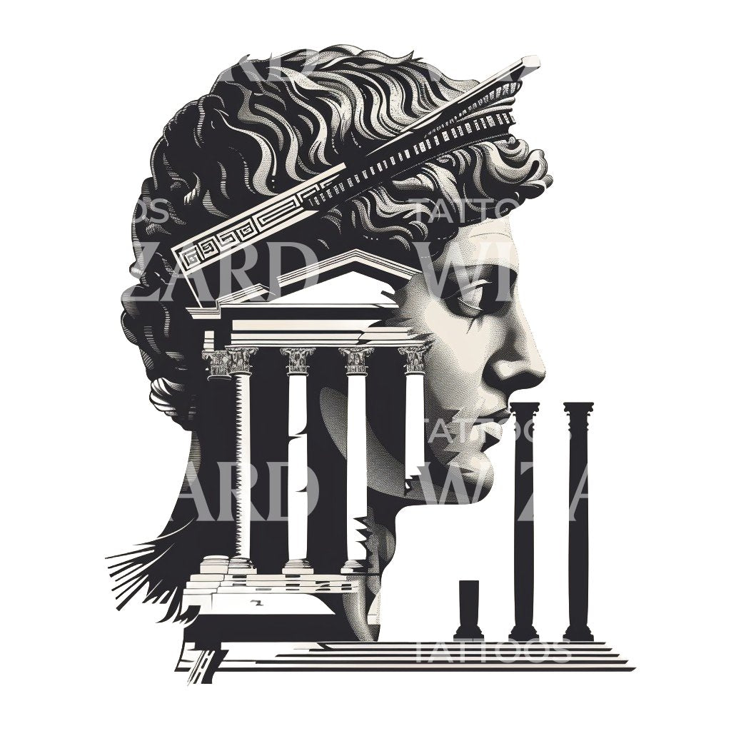 Ancient Rome Tattoo Design