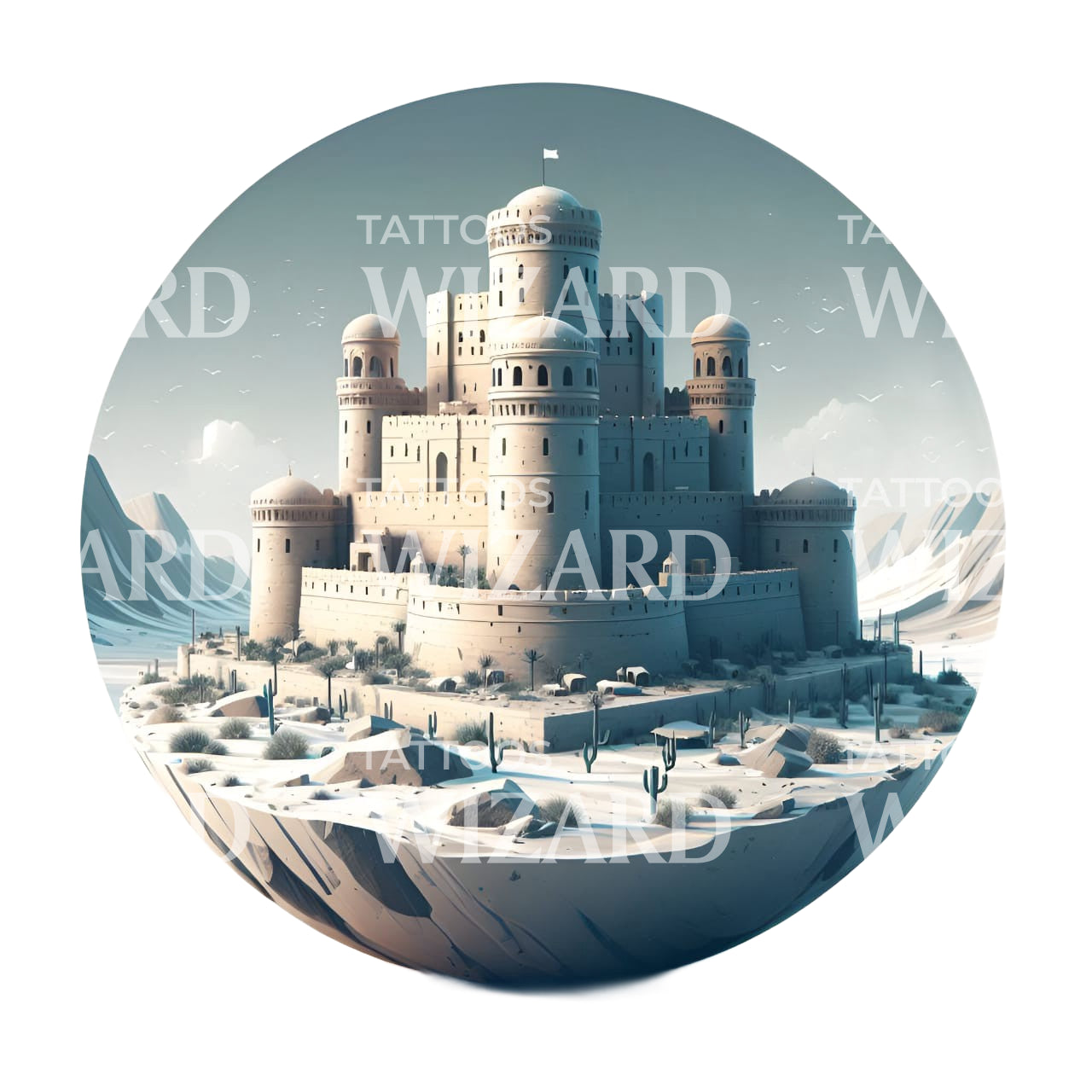 Fortress Of Pride Tattoo Idea