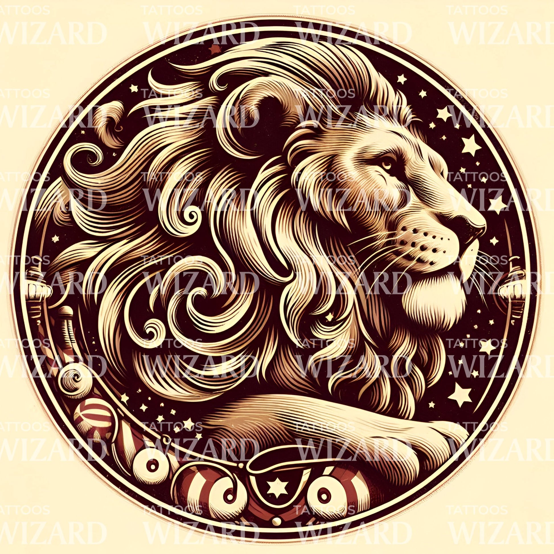 King Of Pride Tattoo Idea