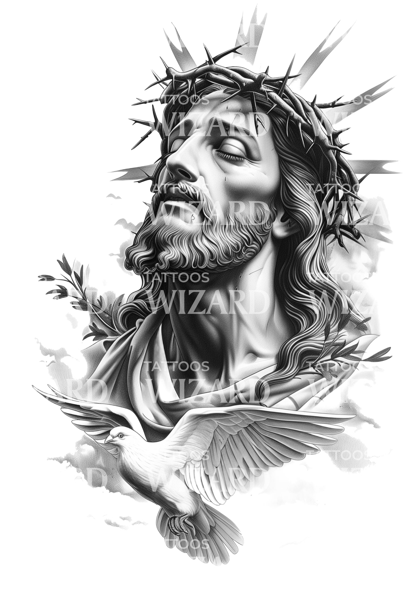 Holy Trinity Tattoo Design