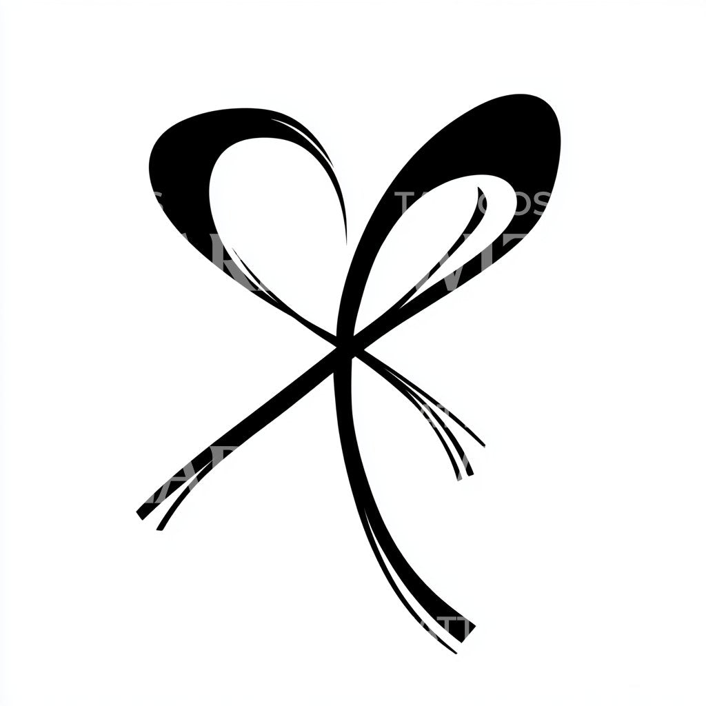 Love and Hope Glyph Tattoo Design