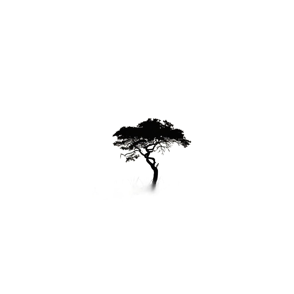 Minimalist Tree Tattoo Design