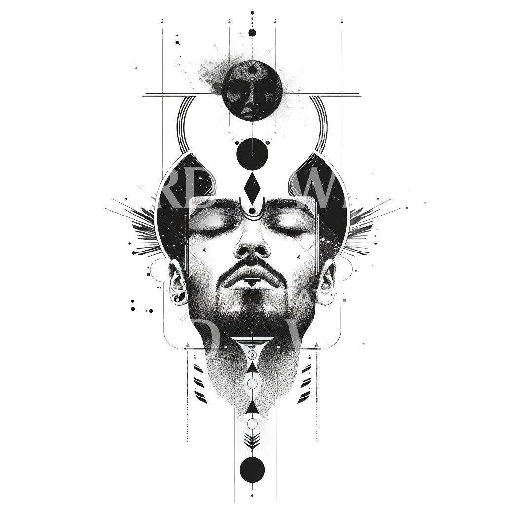 Spiritual Awakening Experience Tattoo Design