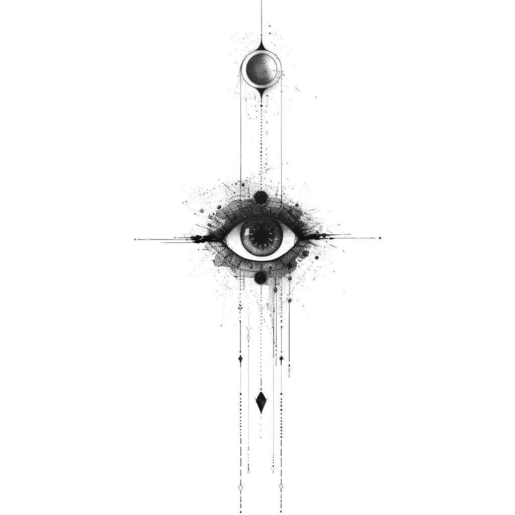 Spiritual Awakening Third Eye Tattoo Design