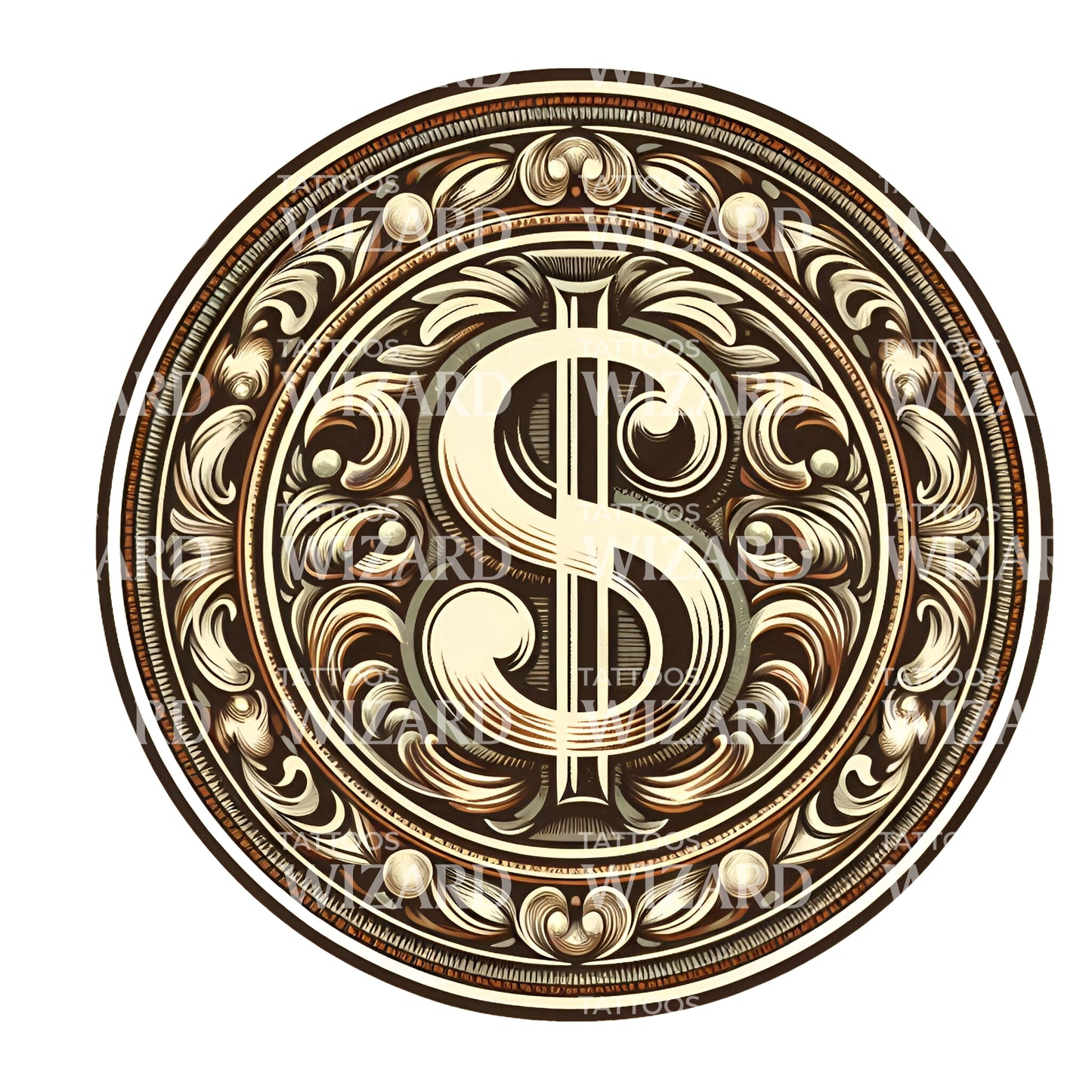 The Boss Money Tattoo Idea