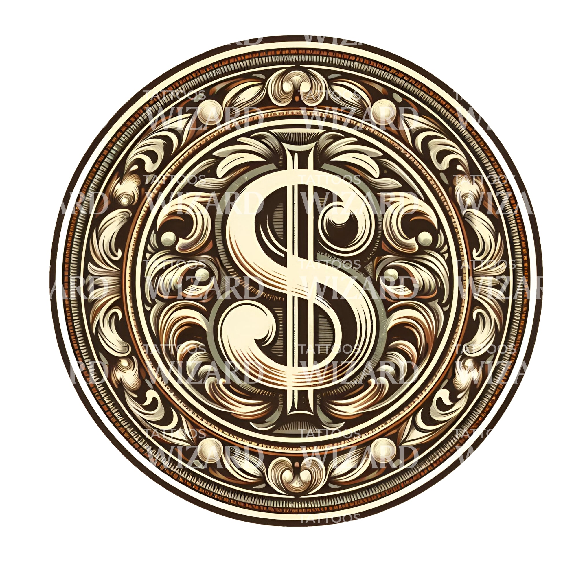 The Boss Money Tattoo Idea