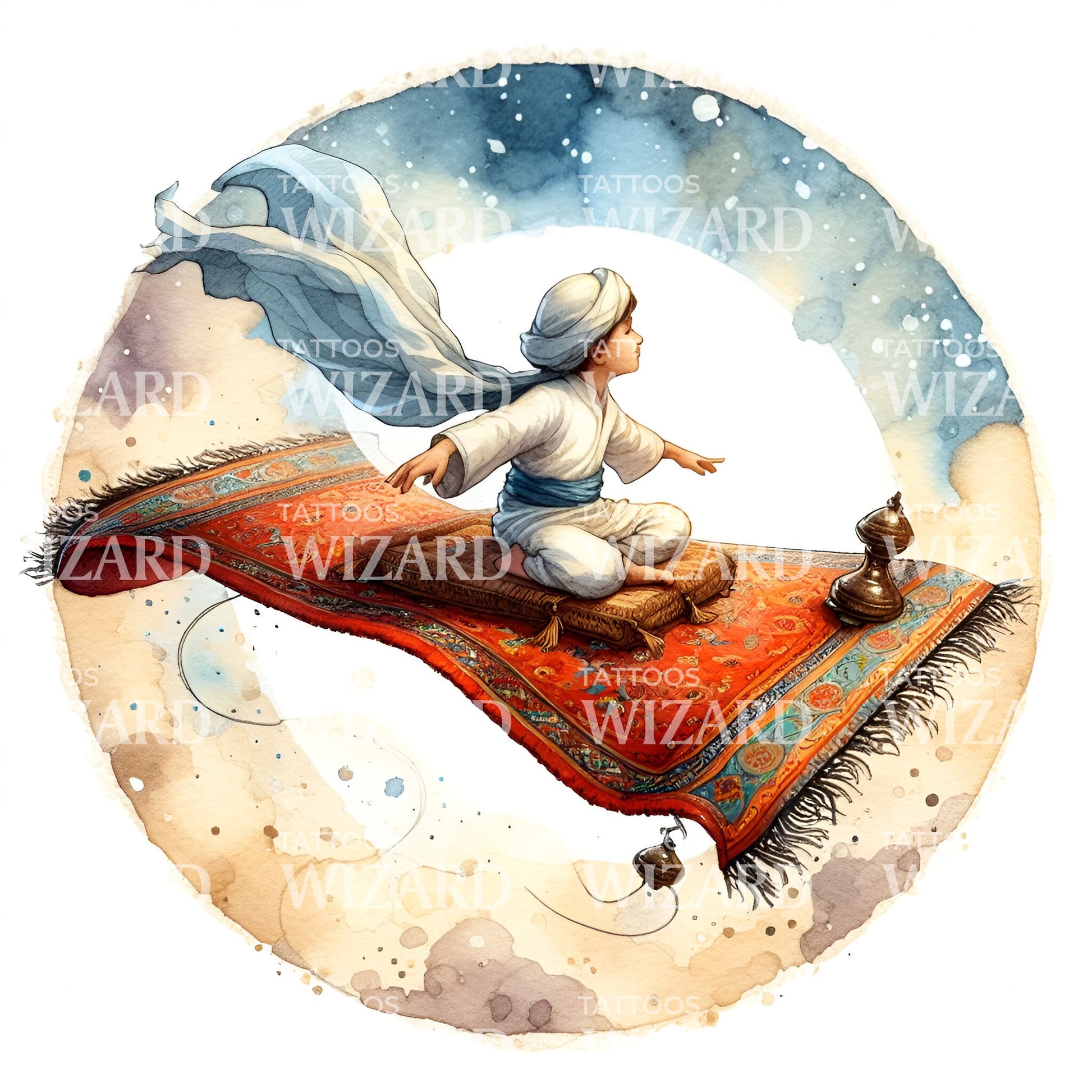 The Magical Night Tattoo Idea