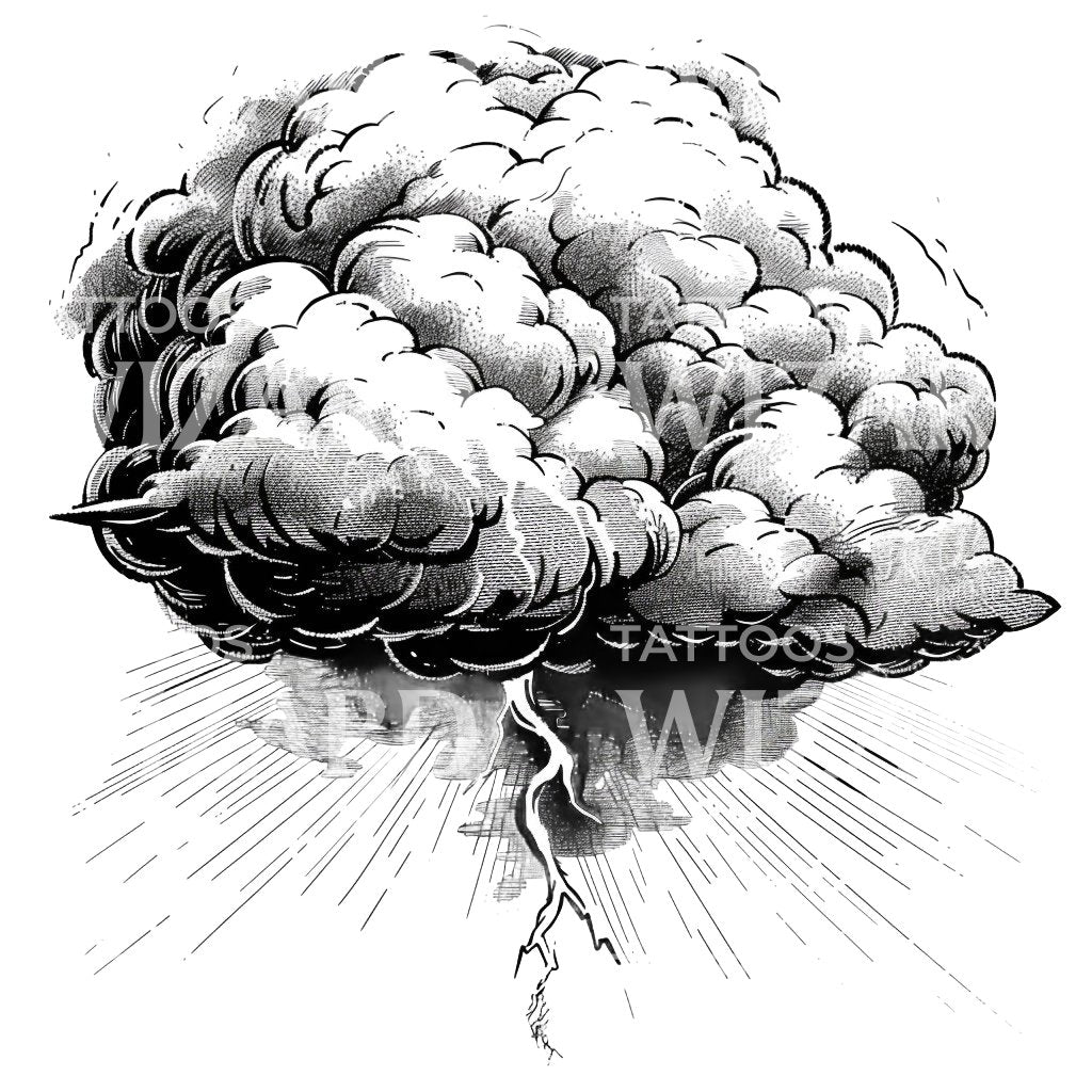Thundercloud Ink Tattoo Idea