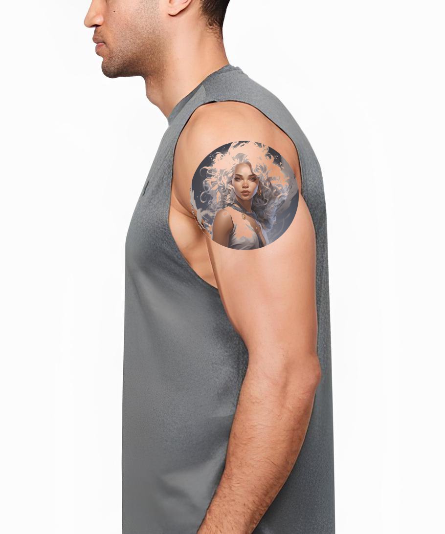 Storm Inspirerad av Marvel Tatuering Design