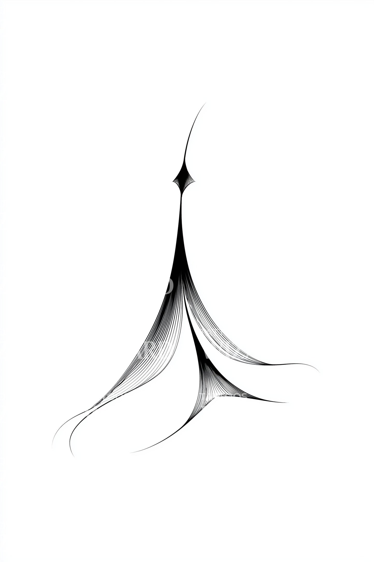 Design de Tatuagem Flecha Spire