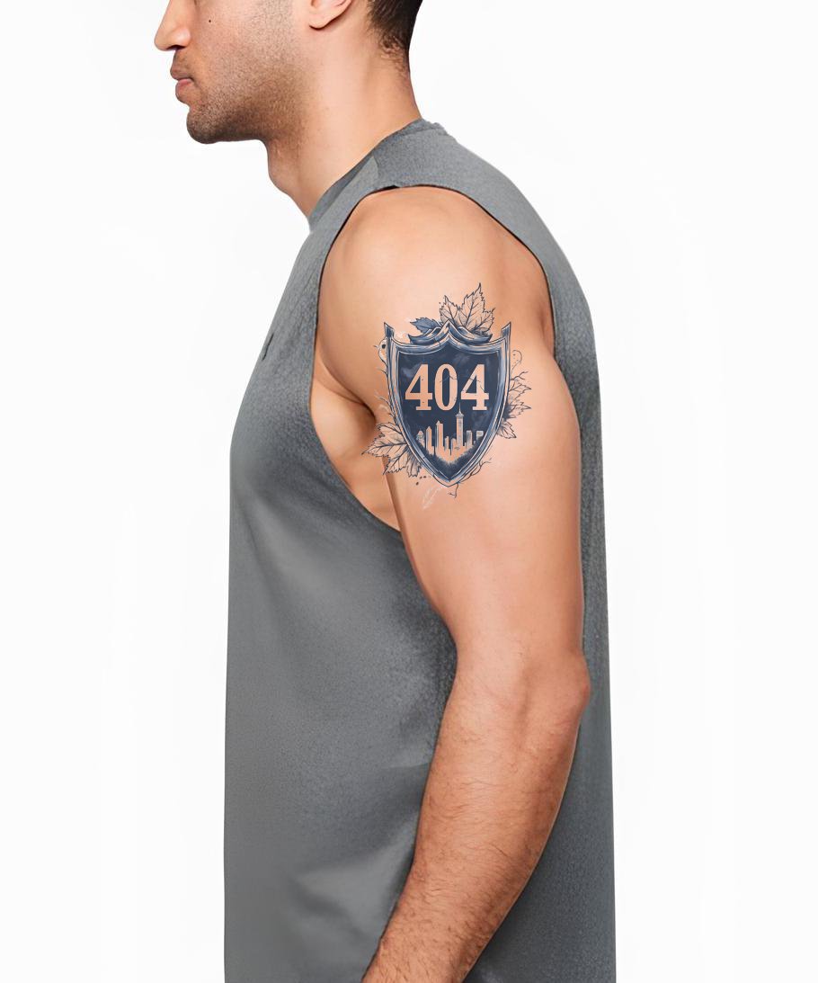 Atlanta 404 Skyline Tattoo Design