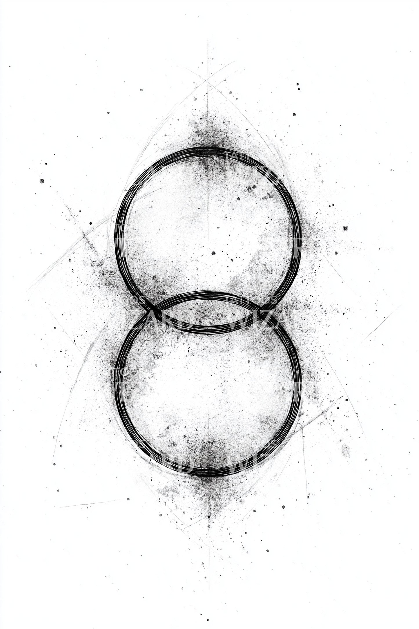 Circle Infinity Symbol Tattoo Design
