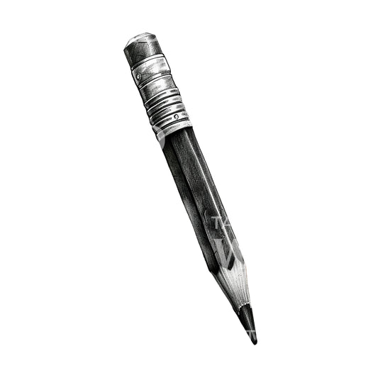 Small Pencil Sketch Tattoo Design