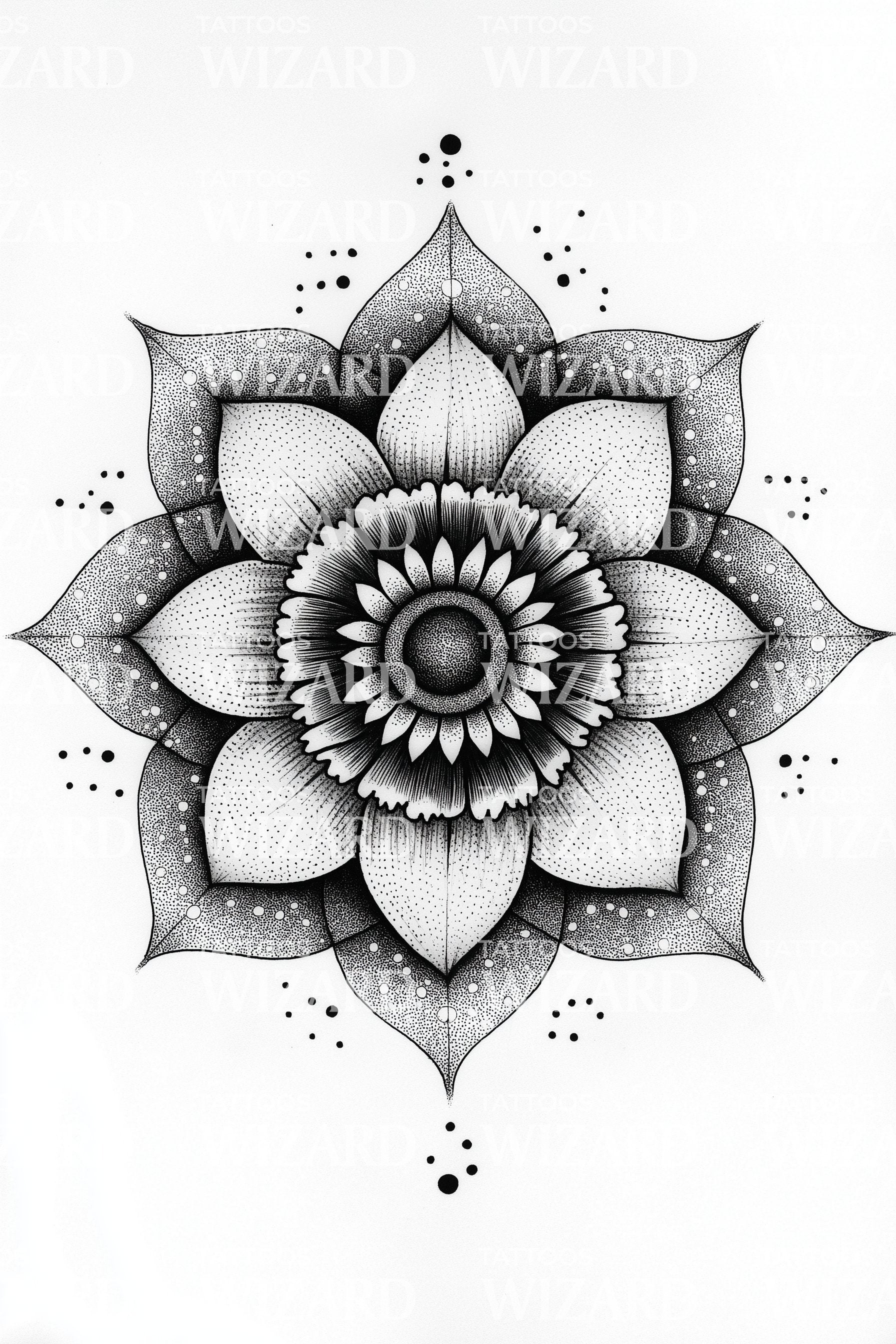 Mandala floral