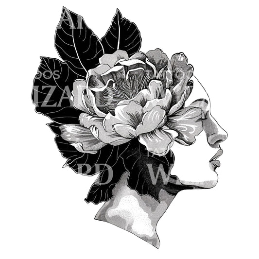 Ephemeral Beauty Tattoo Design