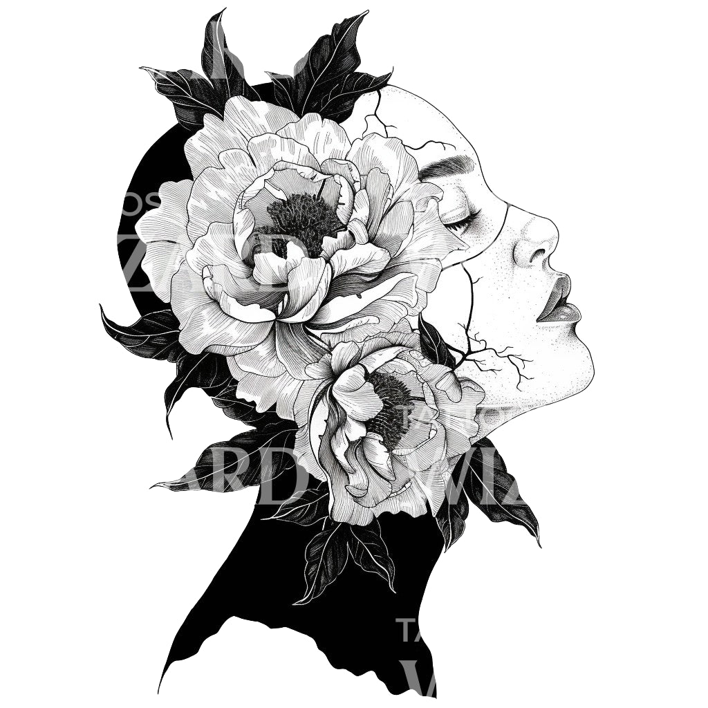 Eternal Mourning Tattoo Design