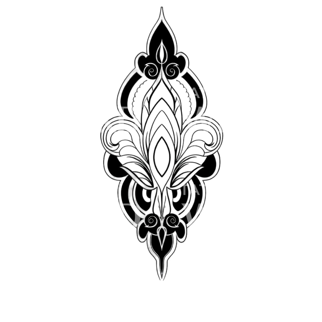 Women Empowerment Flowers Tattoo Design