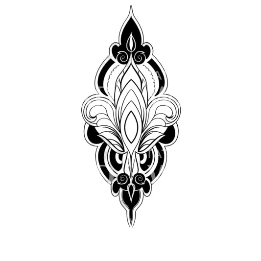 Women Empowerment Flowers Tattoo Design
