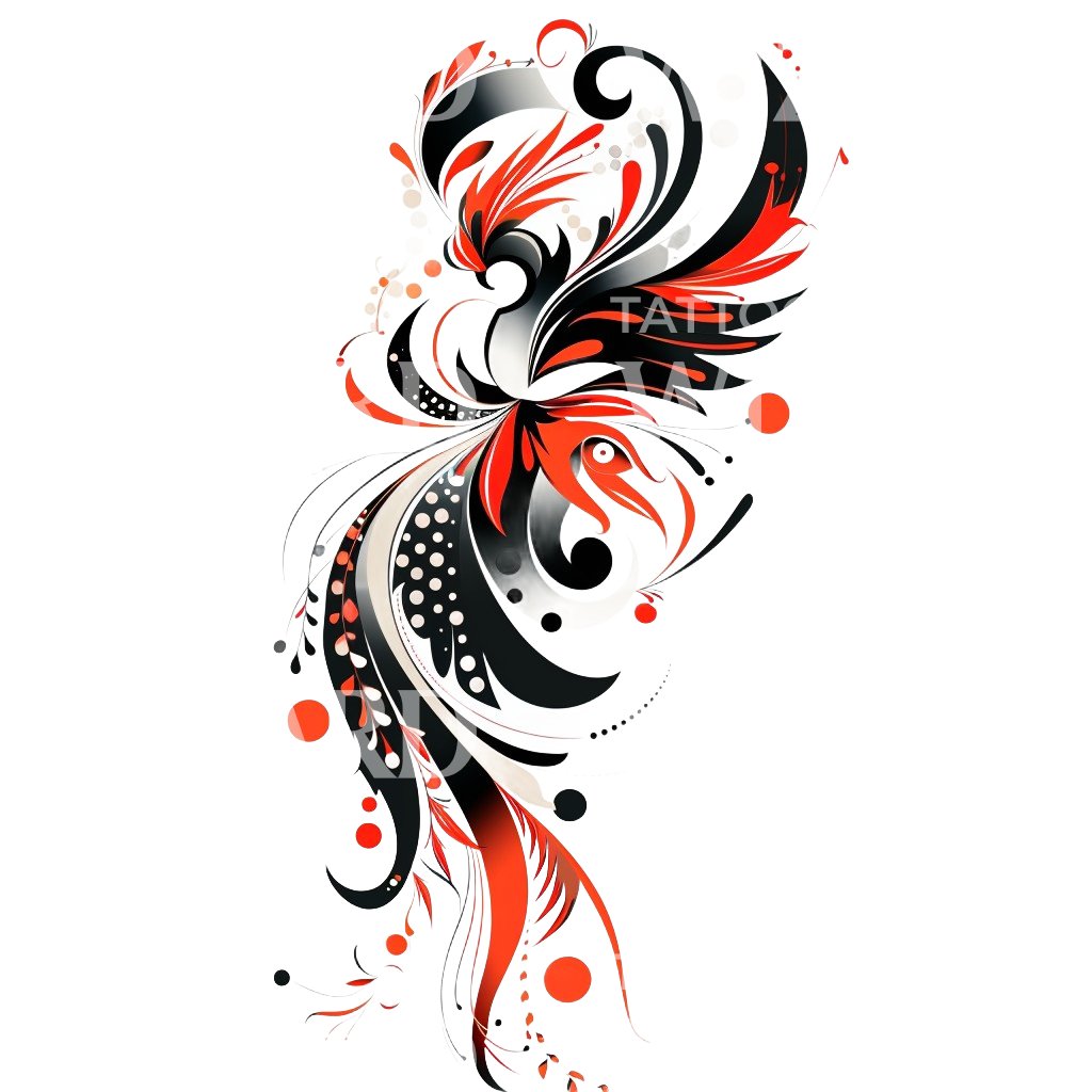 Harmony Abstract Tattoo Design