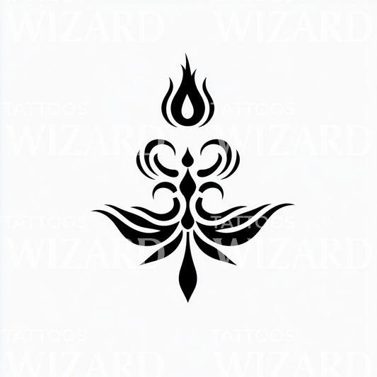 Higher Vibration of Love Abstract Tattoo Design
