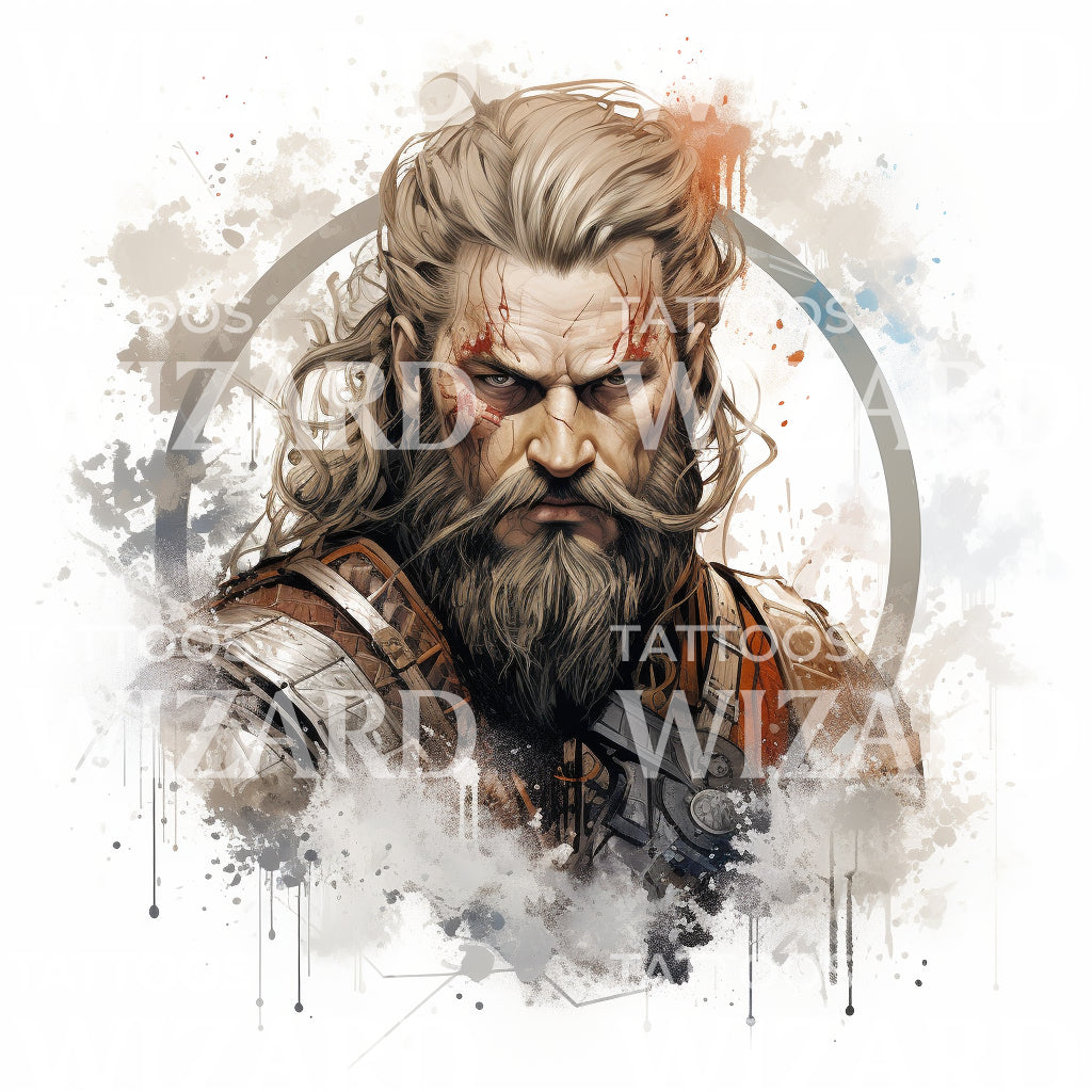 Thor Marvel Inspired Tattoo Design