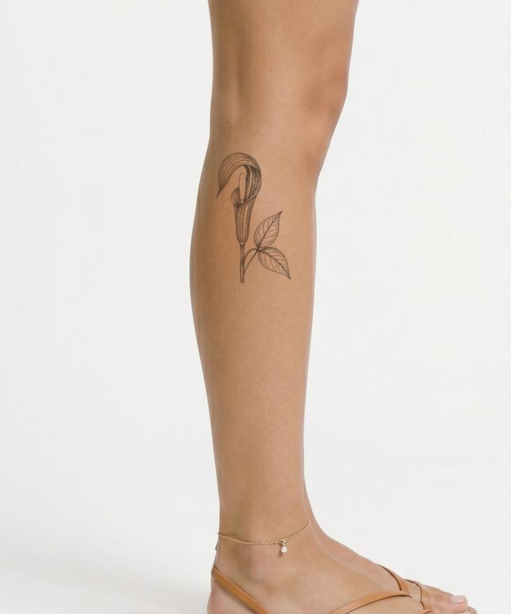 Jack-in-the-pulpit-tatoveringsdesign
