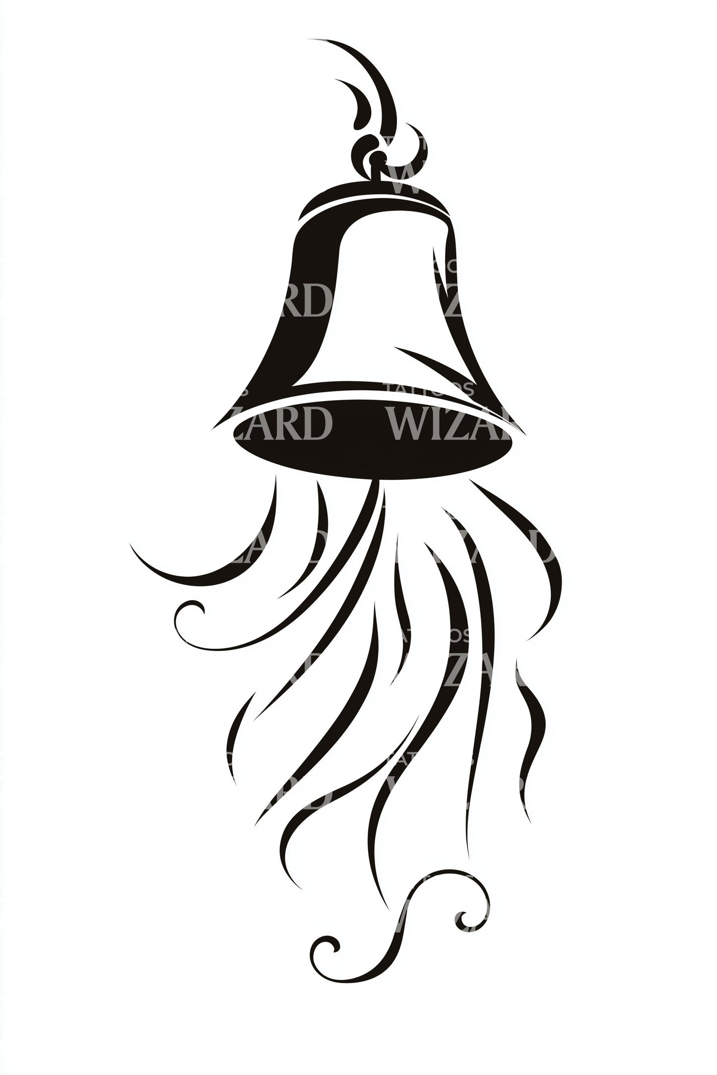 Jellyfish Bell Fusion Tatoveringsdesign